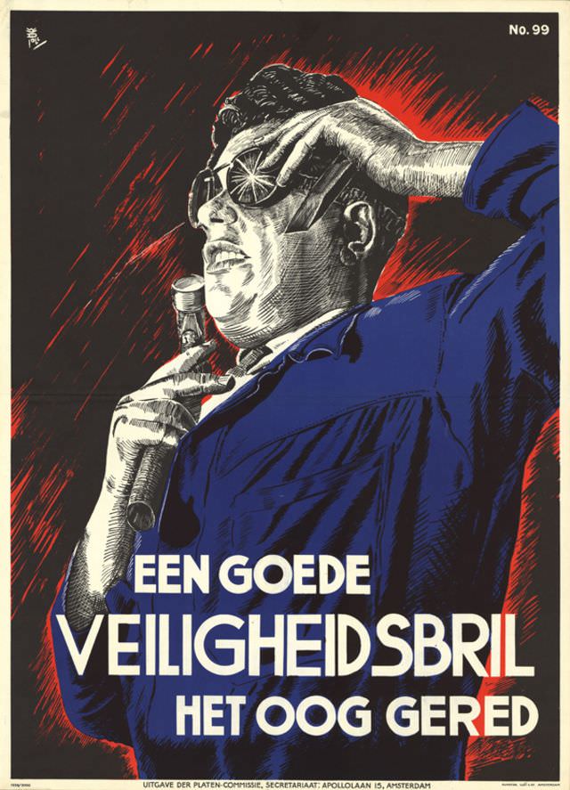 #16 Poster by W. Poll, 1939