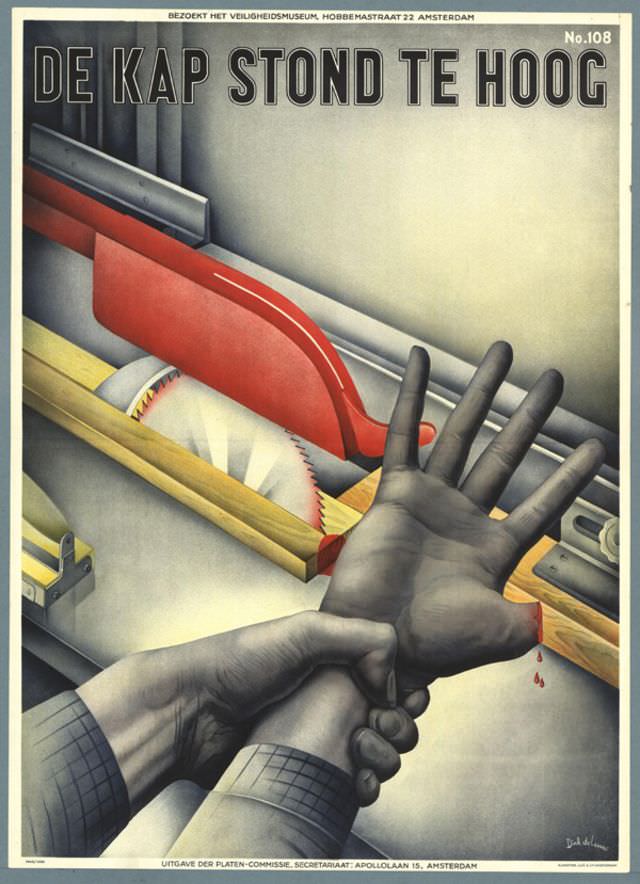 #17 Poster by Drik de Leeuw, 1940