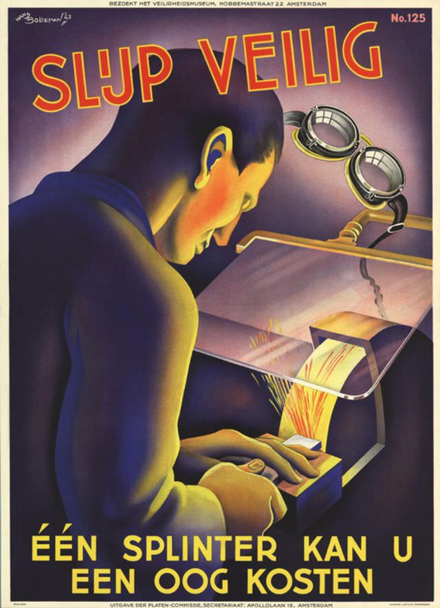 #23 Poster by Hans Bolleman, 1942