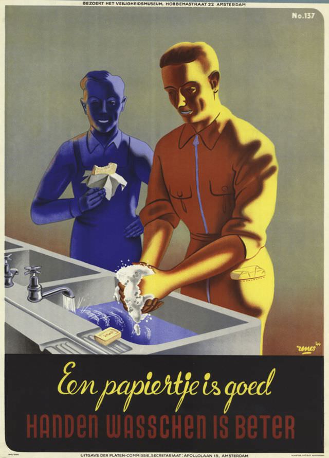 #25 Poster by Renes / Jan Rot, 1945