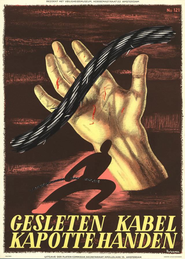 #32 Poster by R. Wormer, 1952
