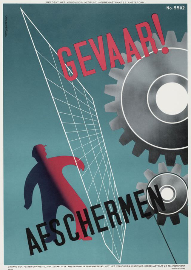 #33 Poster by Jack de Rijk, 1955