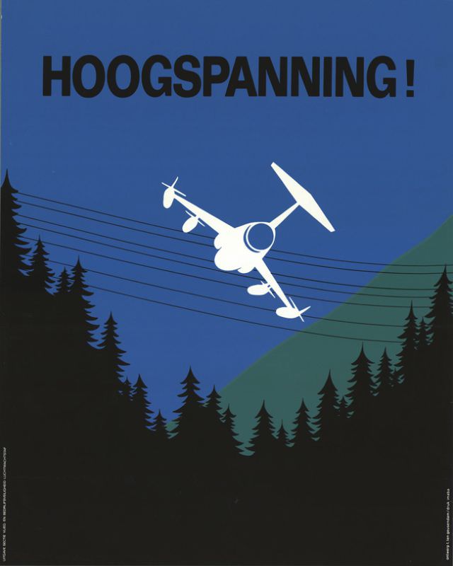 #43 Poster by T. ten Geusendam, 1960