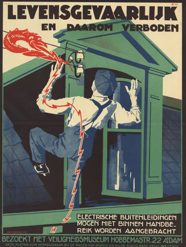 #5 Poster by Jacob Jansma, 1925