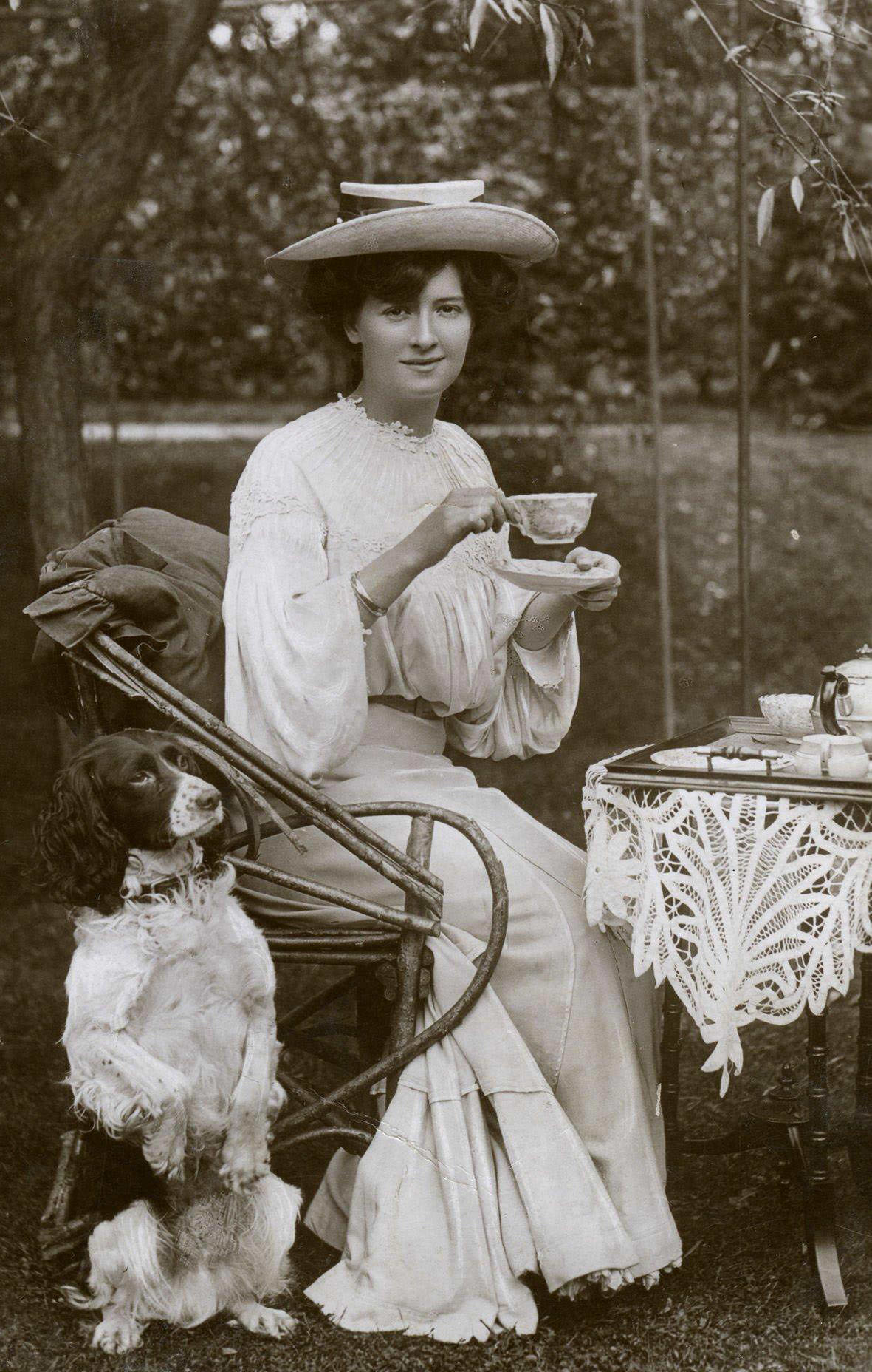 #36 Millie Legarde poses for a portrait in 1906