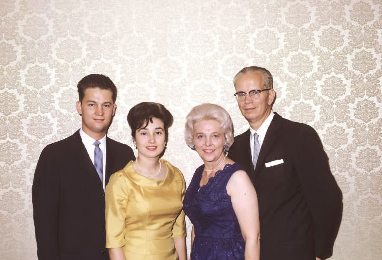 #39 Nancy, Bob, Melba and Charles Dorsey, 1965