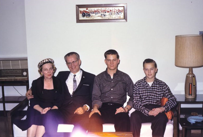 #4 Family at University of Michigan, 1960