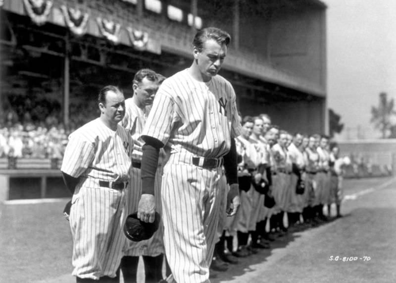 Lou Gehrig&;s Story Through Gary Cooper&;s Eyes: The Pride of the Yankees 1942 Movies &; TV