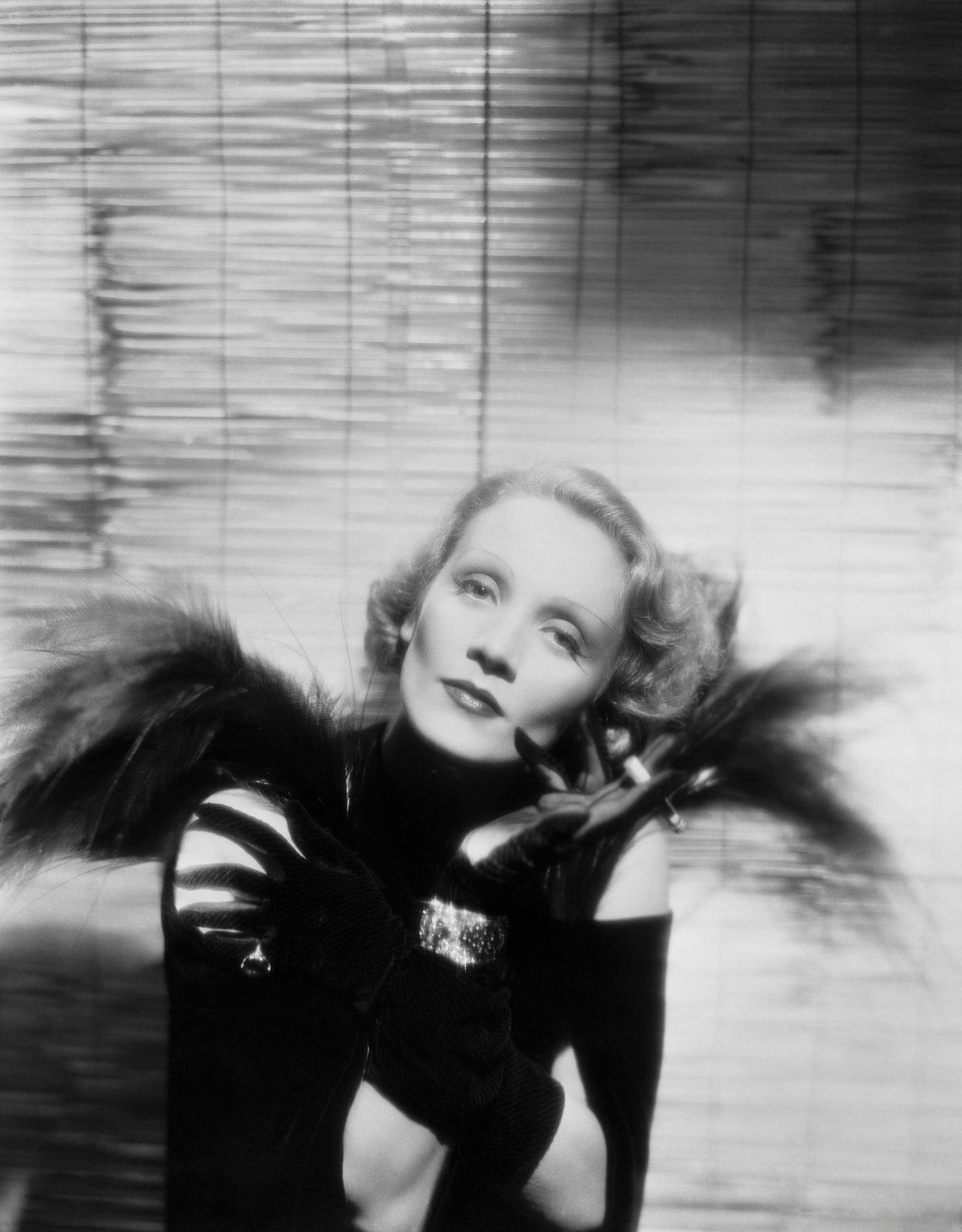 #2 A portrait of Marlene Dietrich taken in 1934.