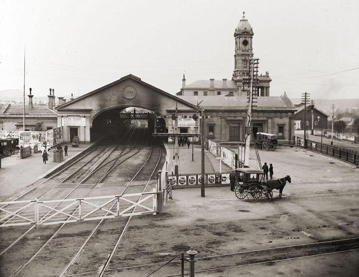 #3 Ballarat railway station, 1800s