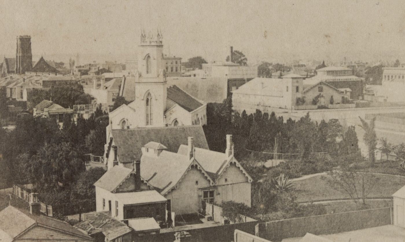 #97 View of Melbourne – buildings and surrounds, 1880