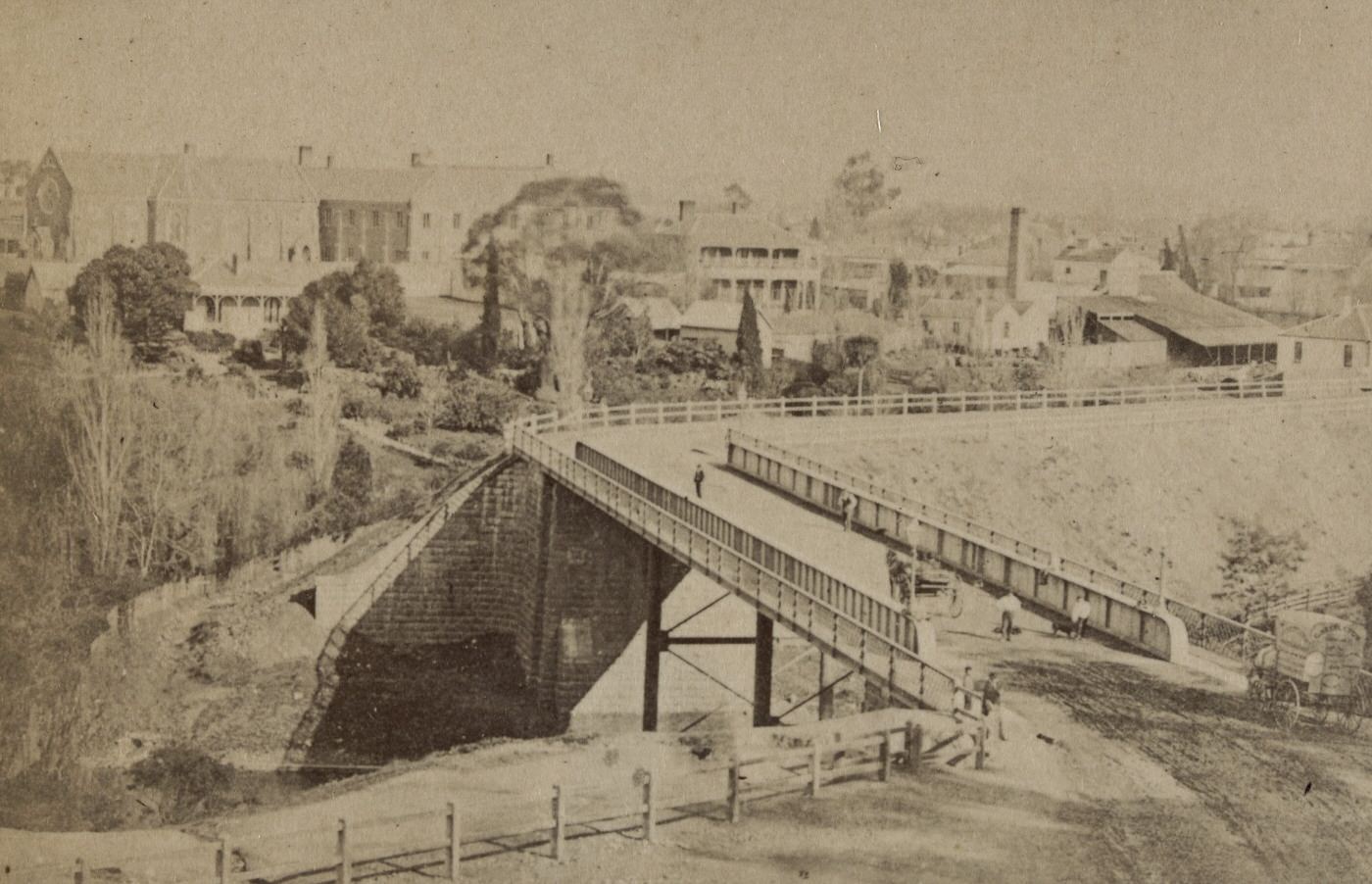 #98 View of Melbourne, 1880