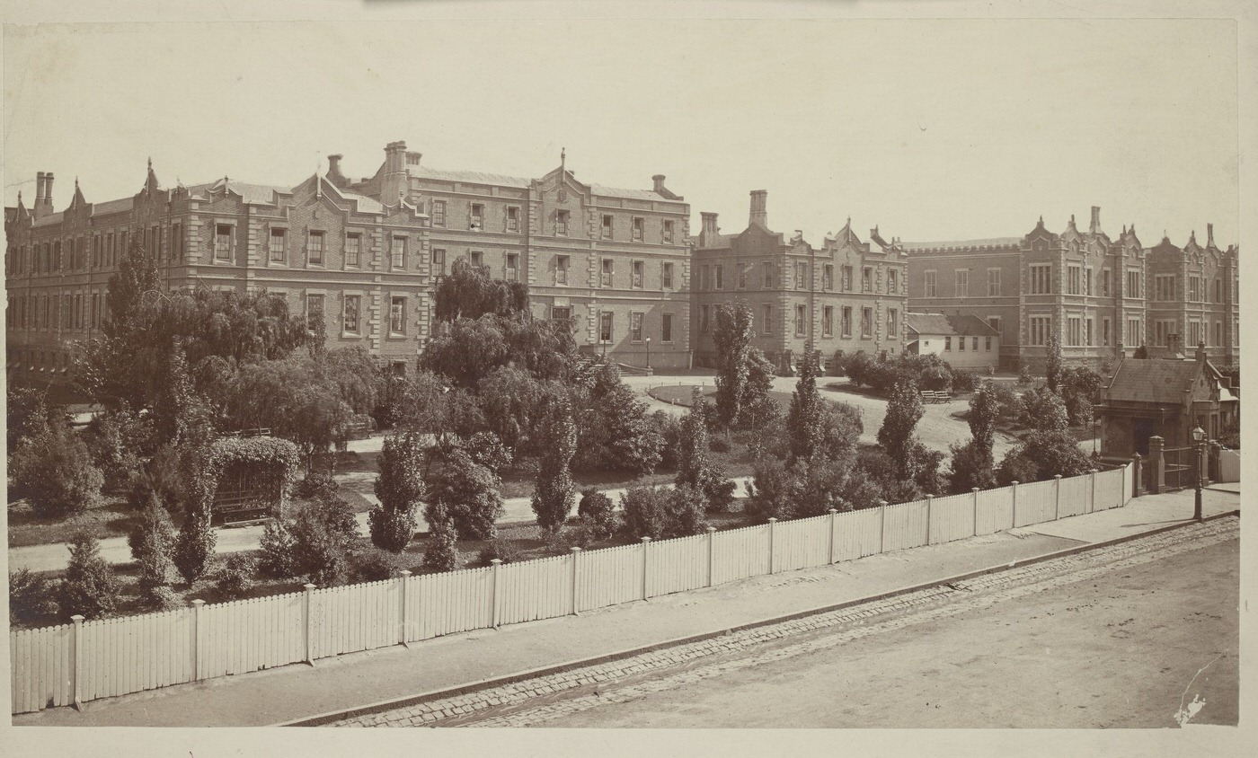 #102 Melbourne Hospital, 1885