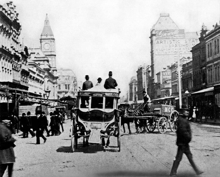 #19 Swanston Street, Melbourne, 1890s
