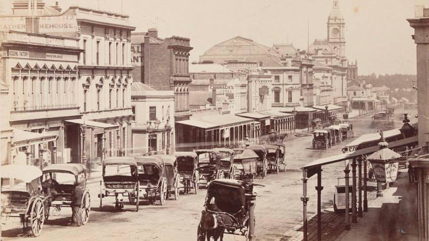#20 Swanston Street, Melbourne, 1872