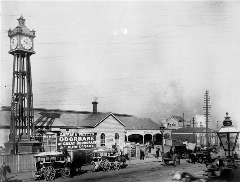 #23 The Melbourne Terminus in the mid 1800s