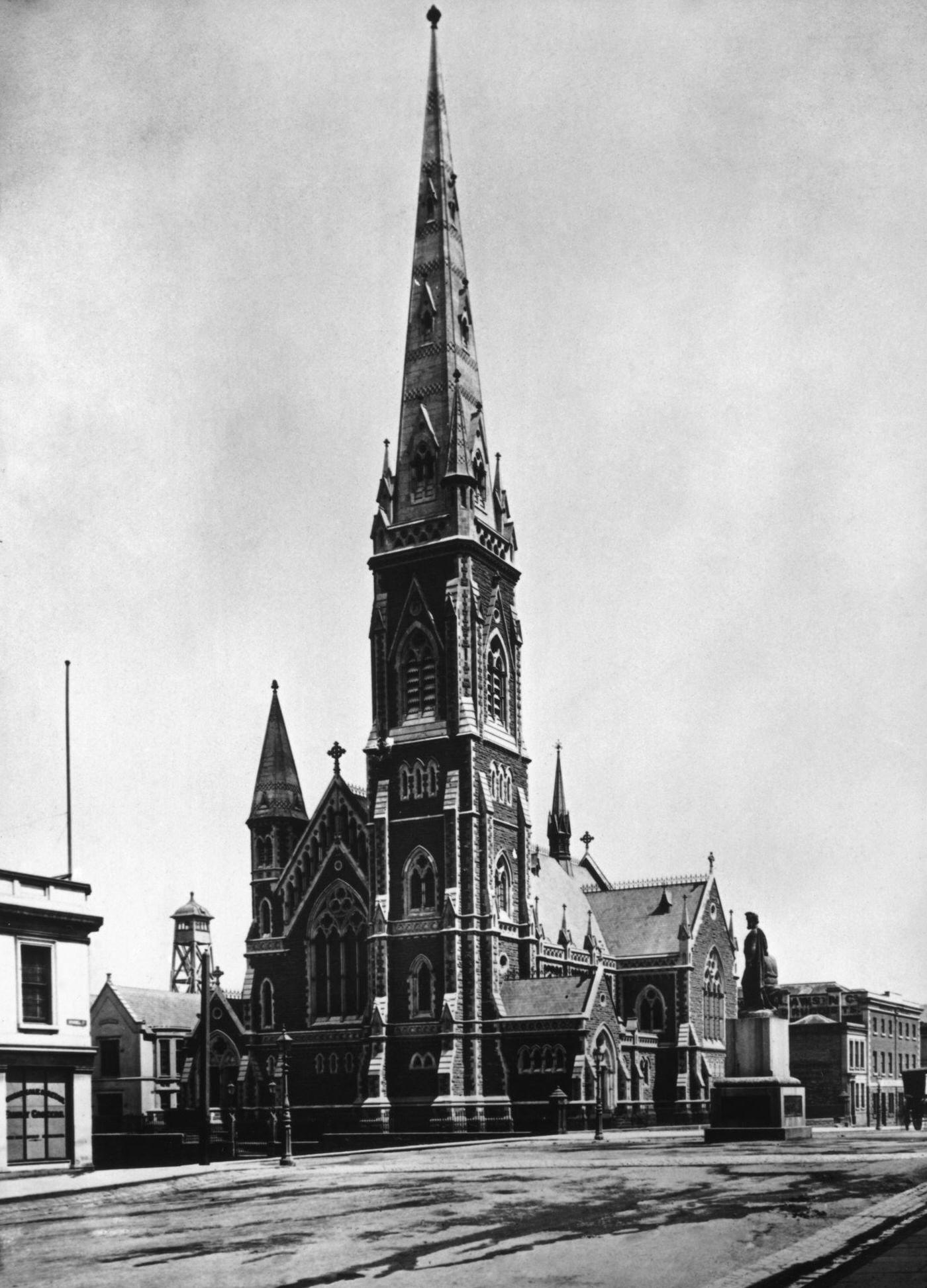#38 The Presbyterian Scots’ Church, Melbourne, 1880