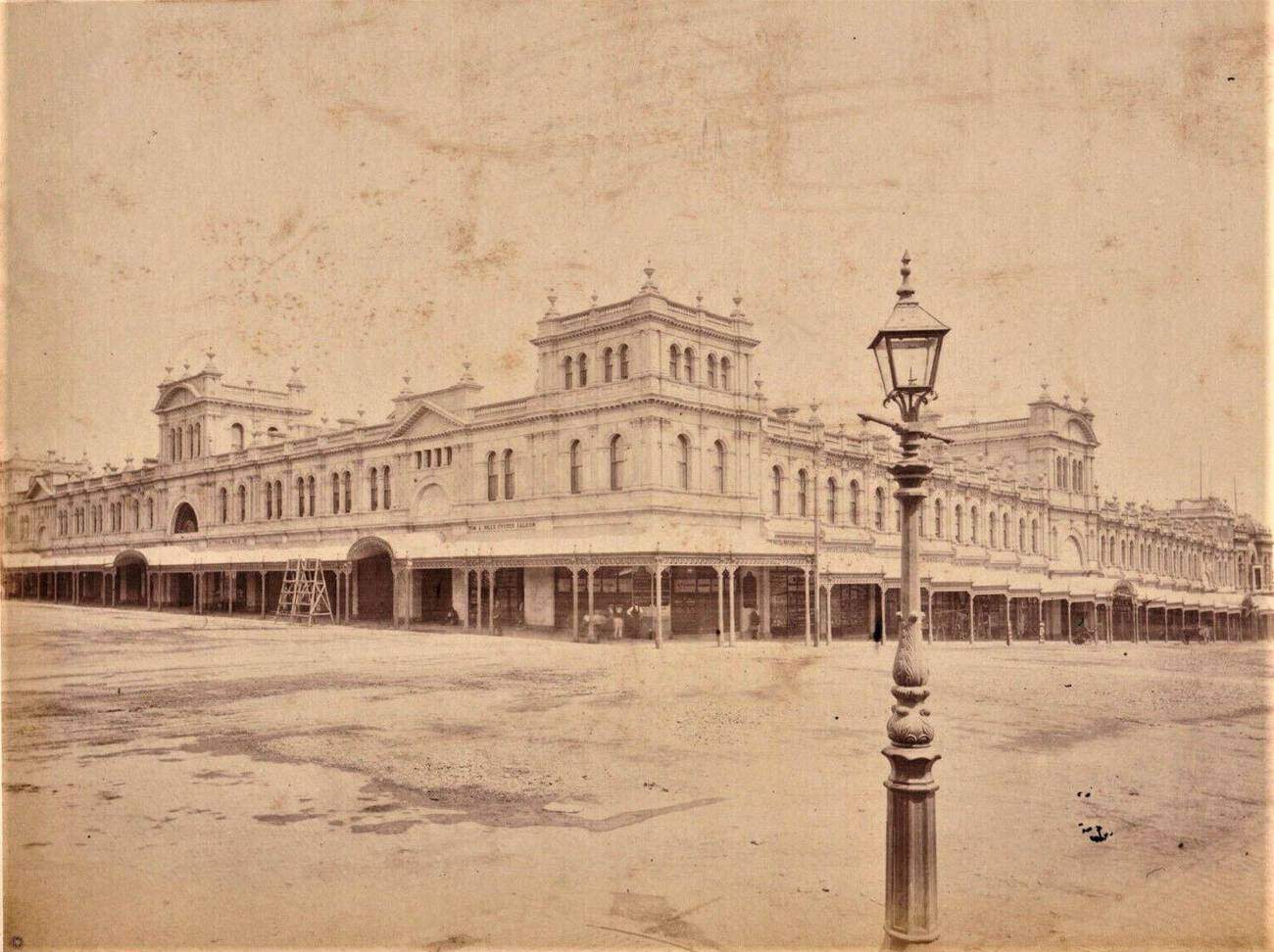 #49 Eastern Market building, Bourke Street, Melbourne, 1880s
