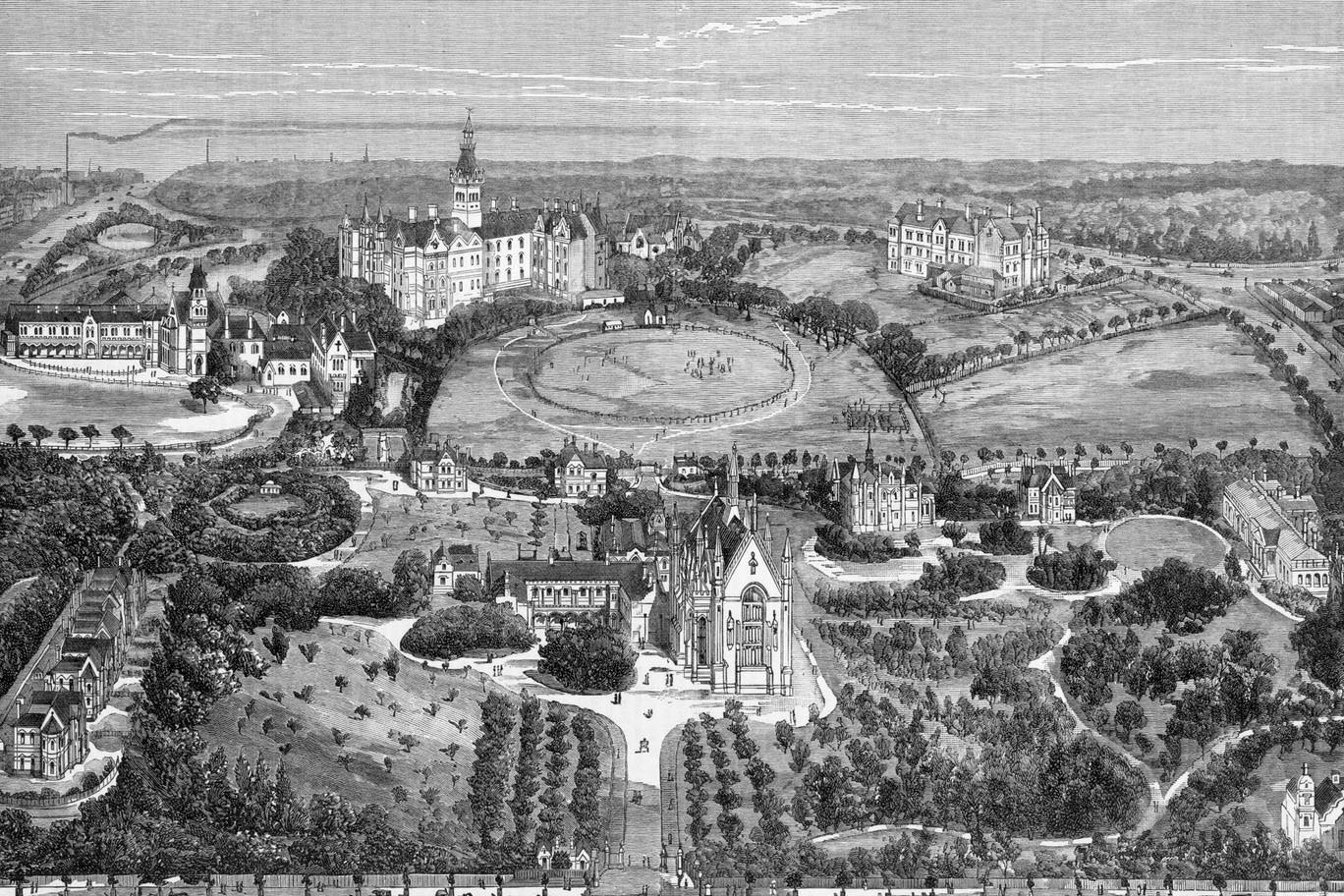 #60 The University of Melbourne, 1889s