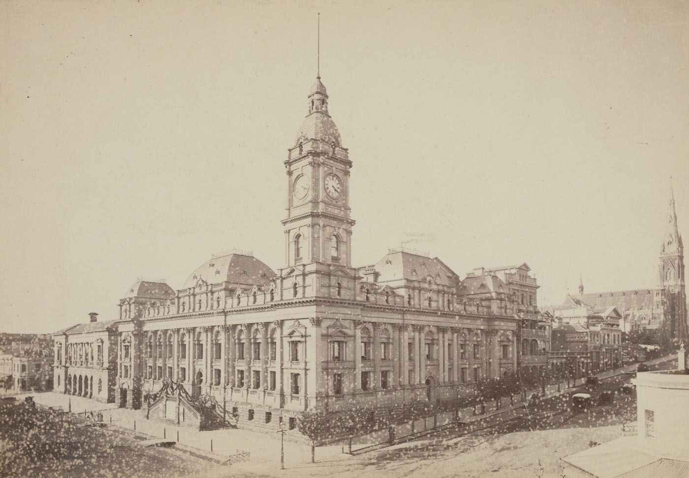 #86 Town Hall, Melbourne, 1880