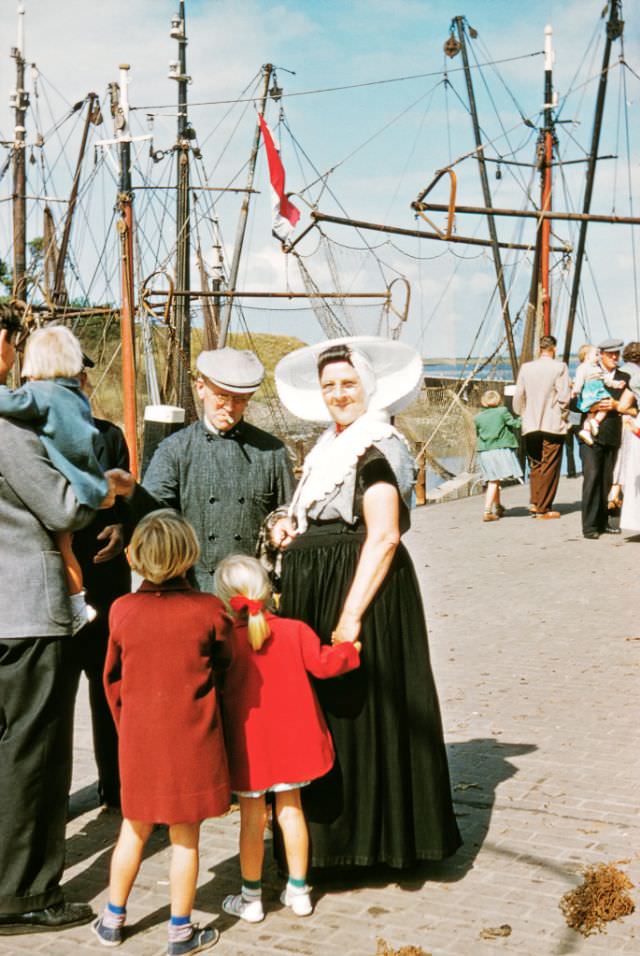 #101 On the quay with the fishing boats, Veere, Netherlands.