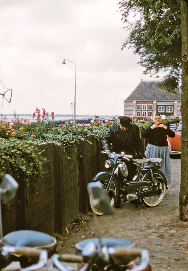 #104 Dutch bikies, Veere, Netherlands.