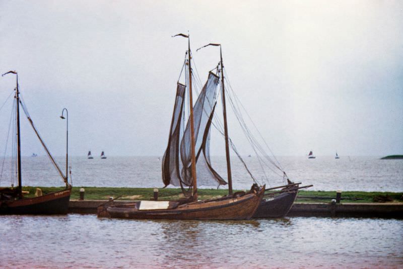 #71 Fishing boats, Volendam.