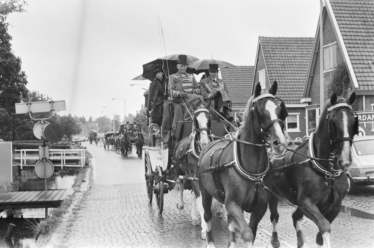 #16 National carriage day in Landsmeer around June 20, 1976.