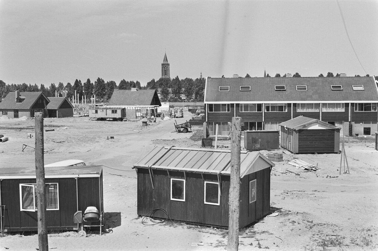 #5 A view of the urban expansion in Monnickendam, The Netherlands in 1976.