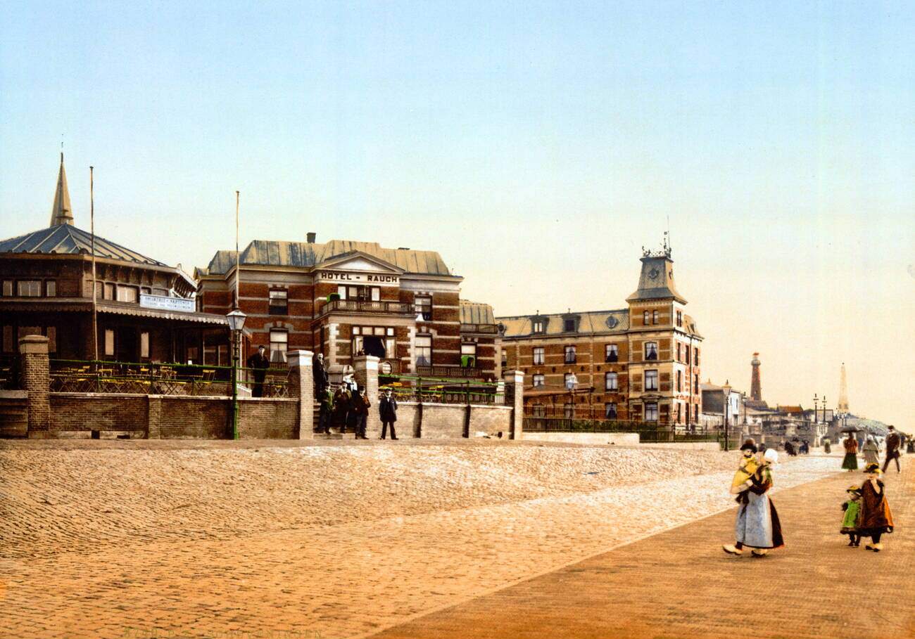 #18 The Hotel Rauch, at Scheveningen; Netherlands, 1900