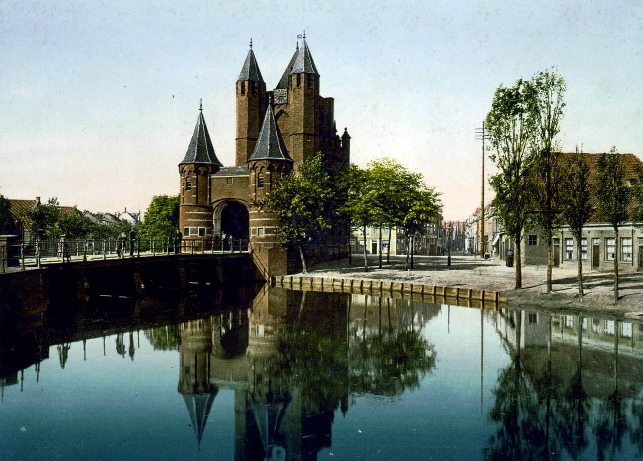 #29 City gate of Haarlem, Netherlands, 1900