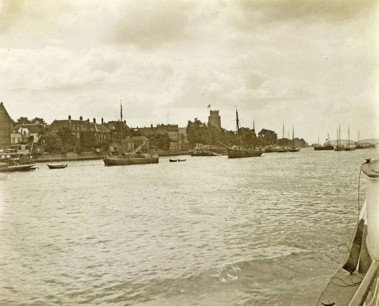 #45 View of Dordrecht and the Merwede, The Netherlands, 1900