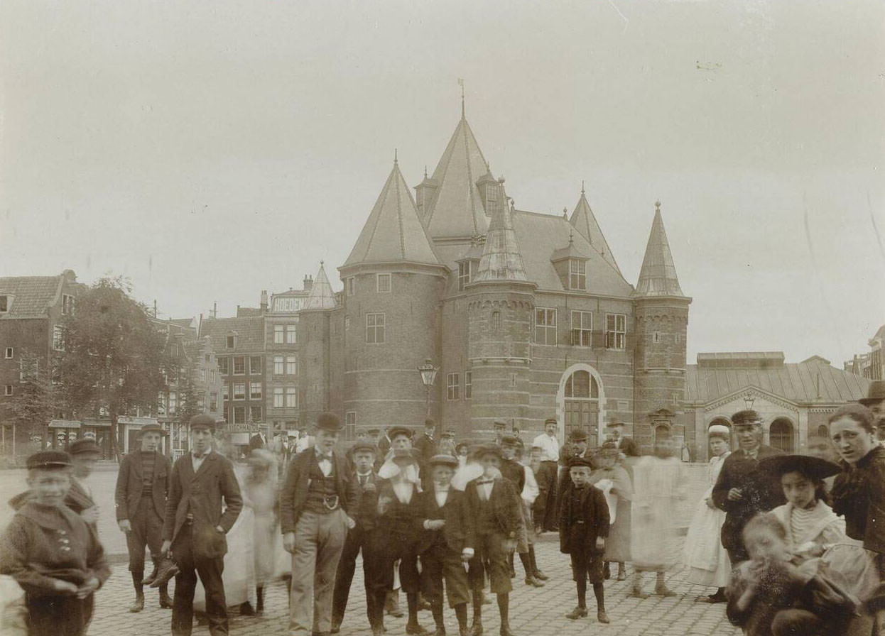 #47 St. Anthony Waag on the Nieuwmarkt, Amsterdam, Netherlands, 1900