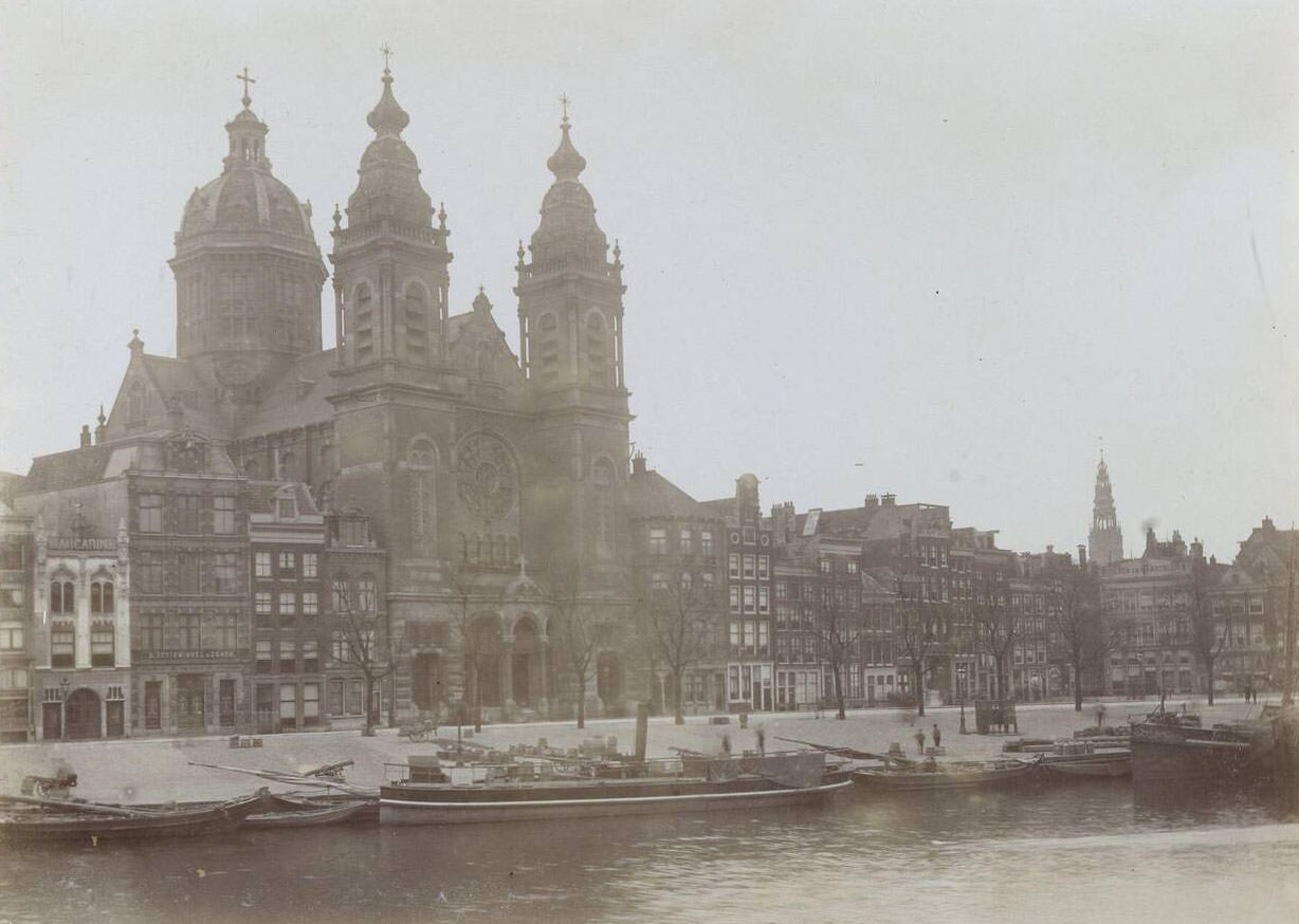 #5 The St. Nicholas Church on the Prins Hendrikkade, Amsterdam, Netherlands, 1900