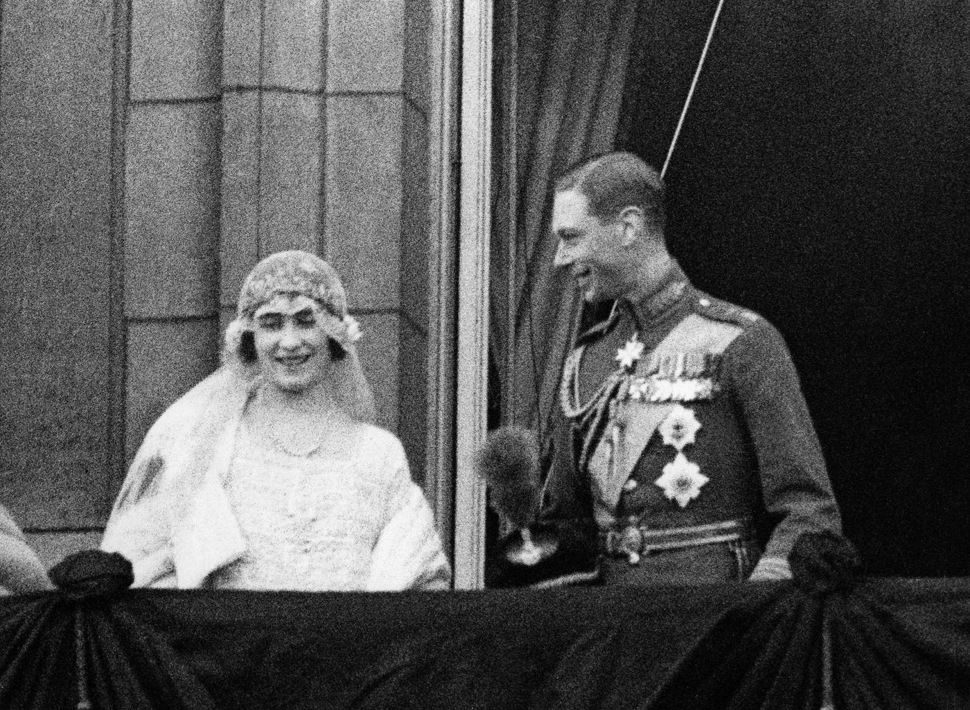 #46 King of England at his wedding to Elizabeth Bowes-Lyon