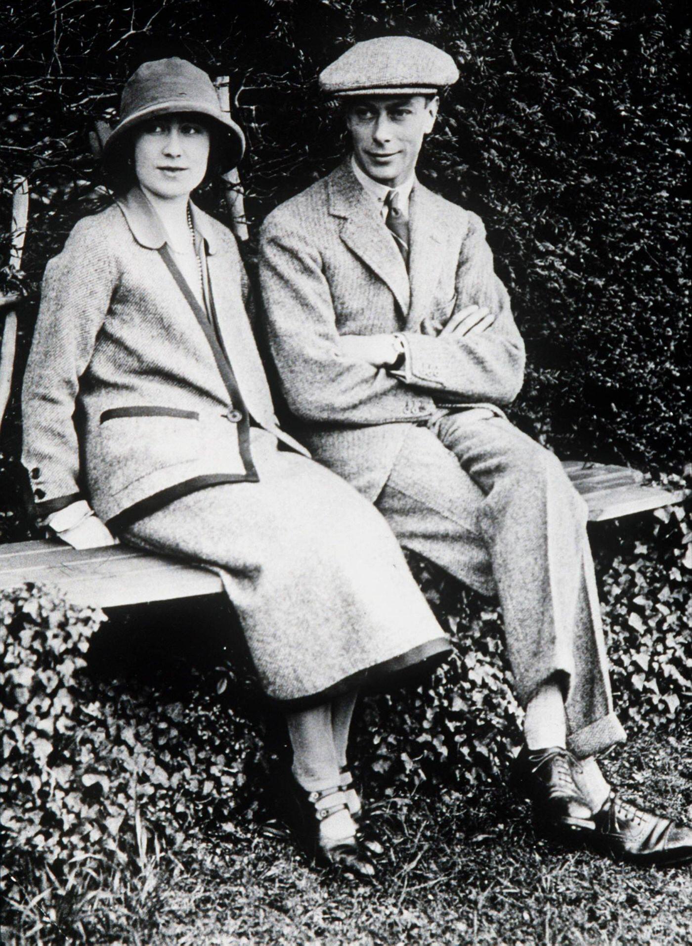 #51 The Duke and Duchess of York on their honeymoon in 1924.