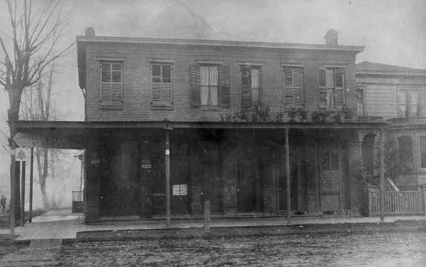 #74 William Brome Grocery Store at the southwest corner of 8th and O Streets, 1899
