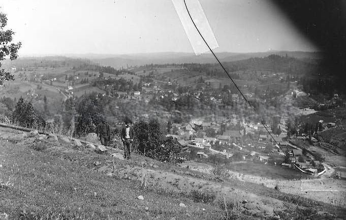 #82 Placerville from Hangtown Hill, 1895.