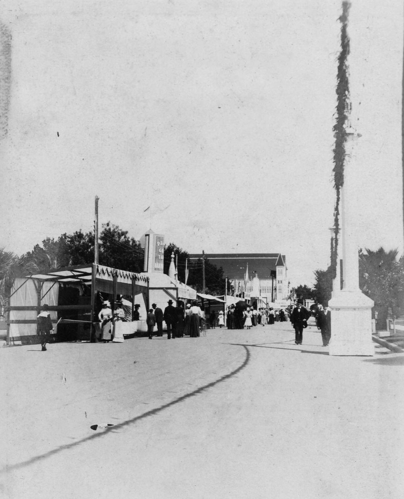 #15 Sacramento, Capitol Park during State Fair, 1890