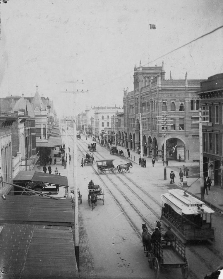 #16 Sacramento, downtown, 1890