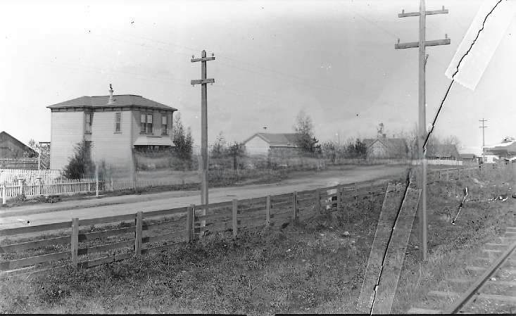 #134 Martin’s, Bryant’s, and Haller’s Houses, 1895