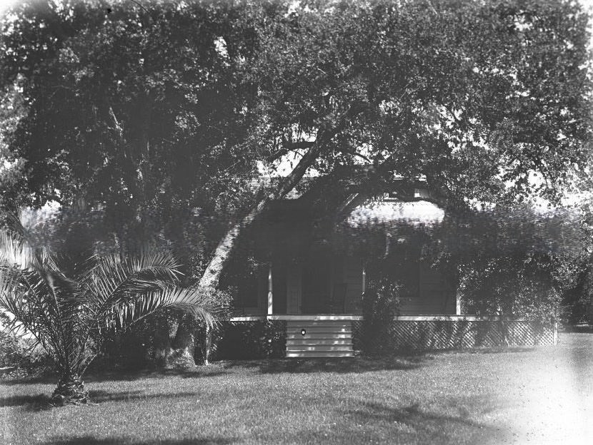 #153 Exterior view of a house in Fair Oaks, 1890