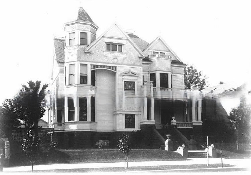 #18 Captain Frank Ruhstaller’s Residence, Sacramento, 1890-1910