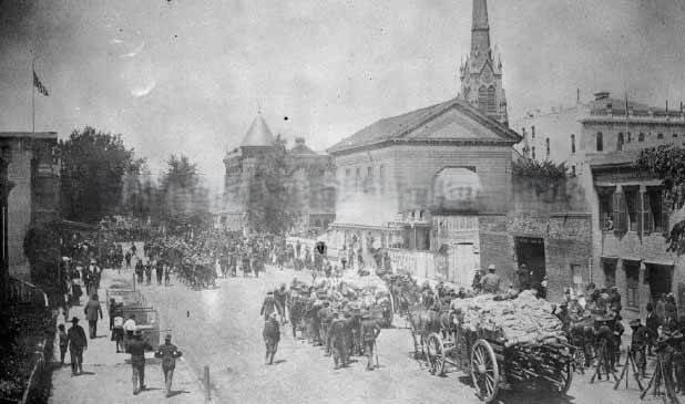 #40 Pullman Railroad Strike of 1894 – National Guard Arrival, Sacramento