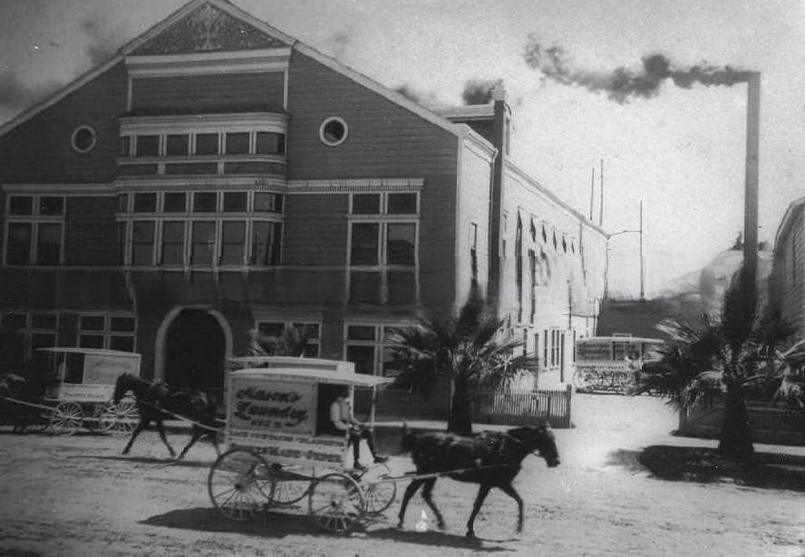 #186 Mason’s Steam Laundry, 1890