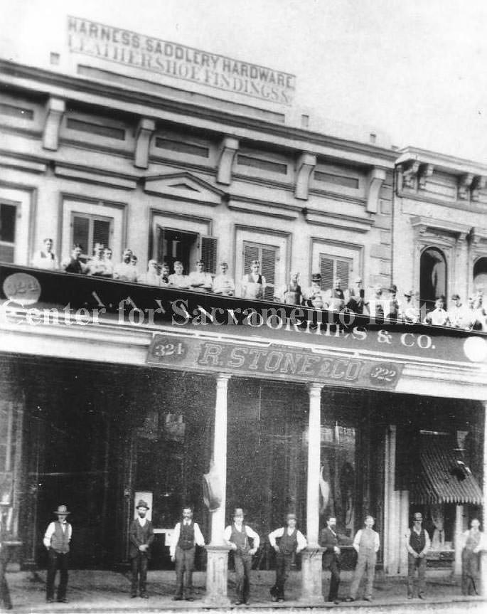 #194 A. A. Van Voorhies & Co, at 322 J Street, 1897