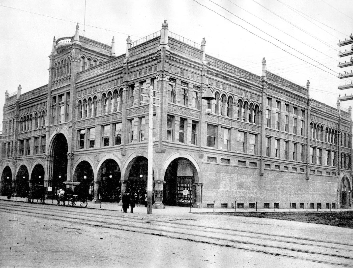 #201 The Weinstock, Lubin, and Company department store at 4th and K Street, now part of the site of the Downtown, 1894