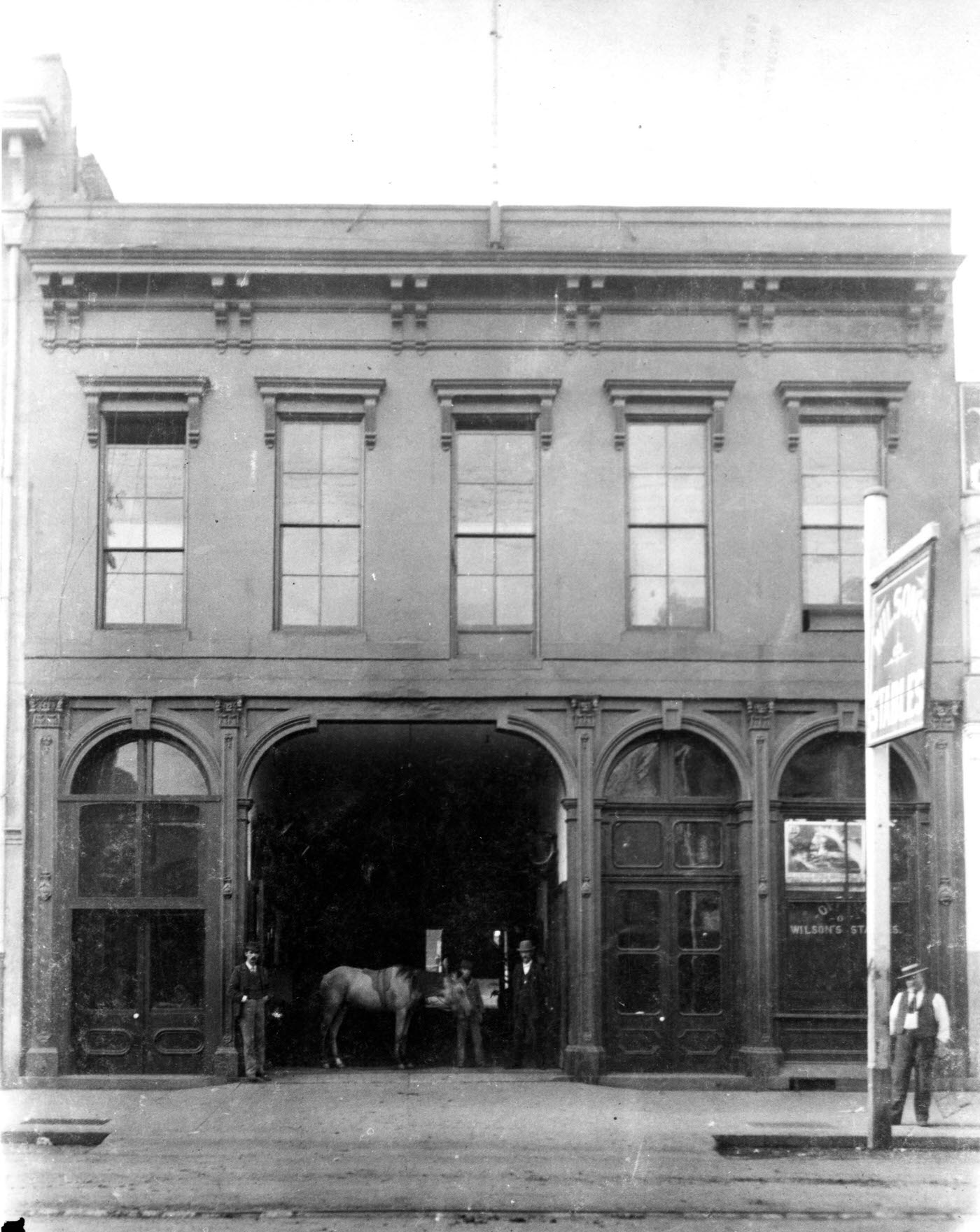 #202 Wilson’s Stables, 1895