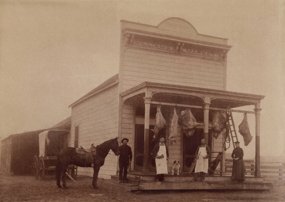 #215 Williams Market, 1890