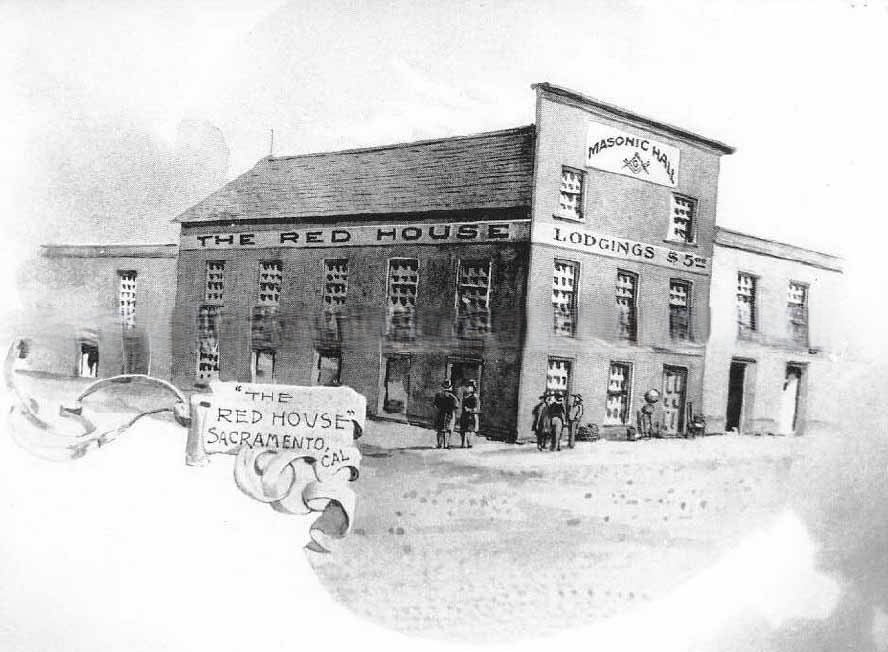 #22 The Red House, Sacramento, 1860-1900